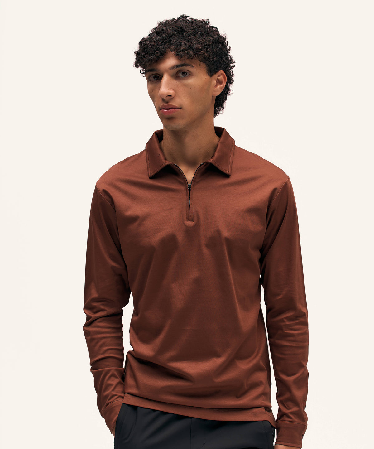 Polo Longsleeve | Copper