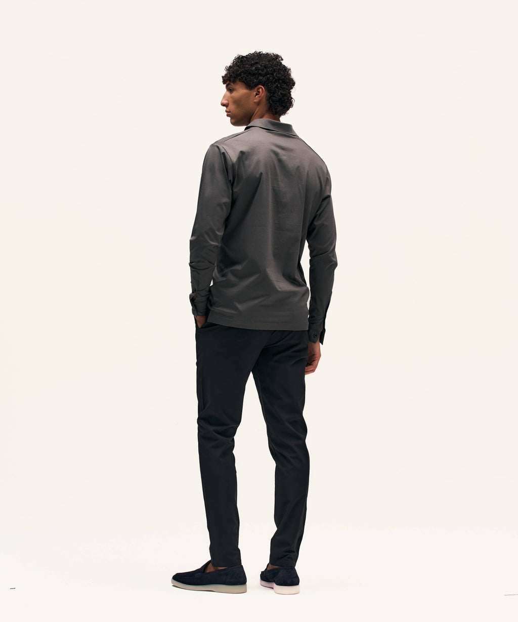 Polo Longsleeve | Dark Grey
