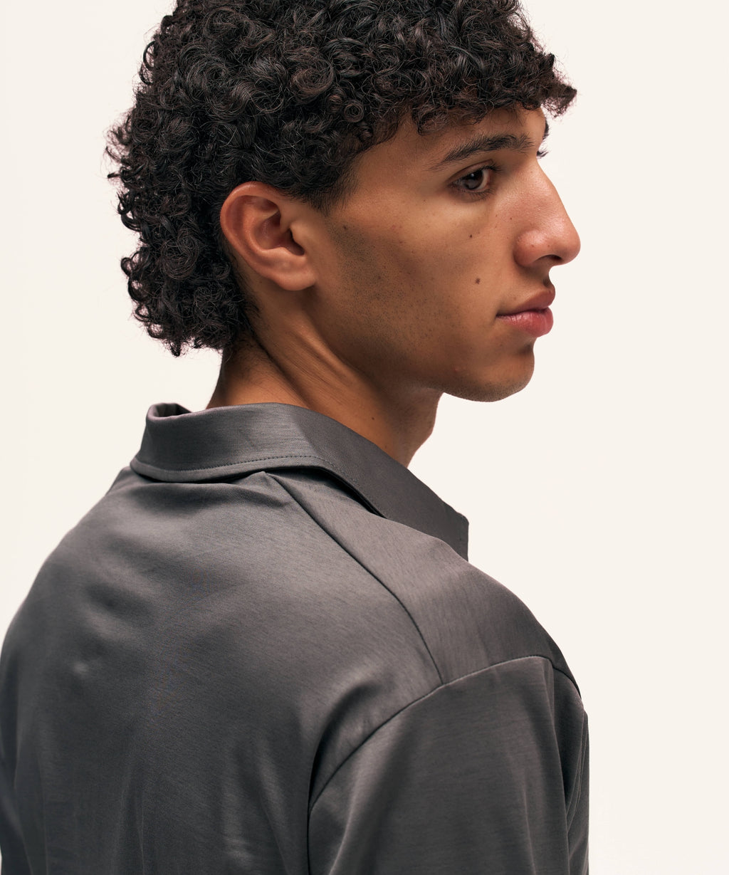 Polo Longsleeve | Dark Grey