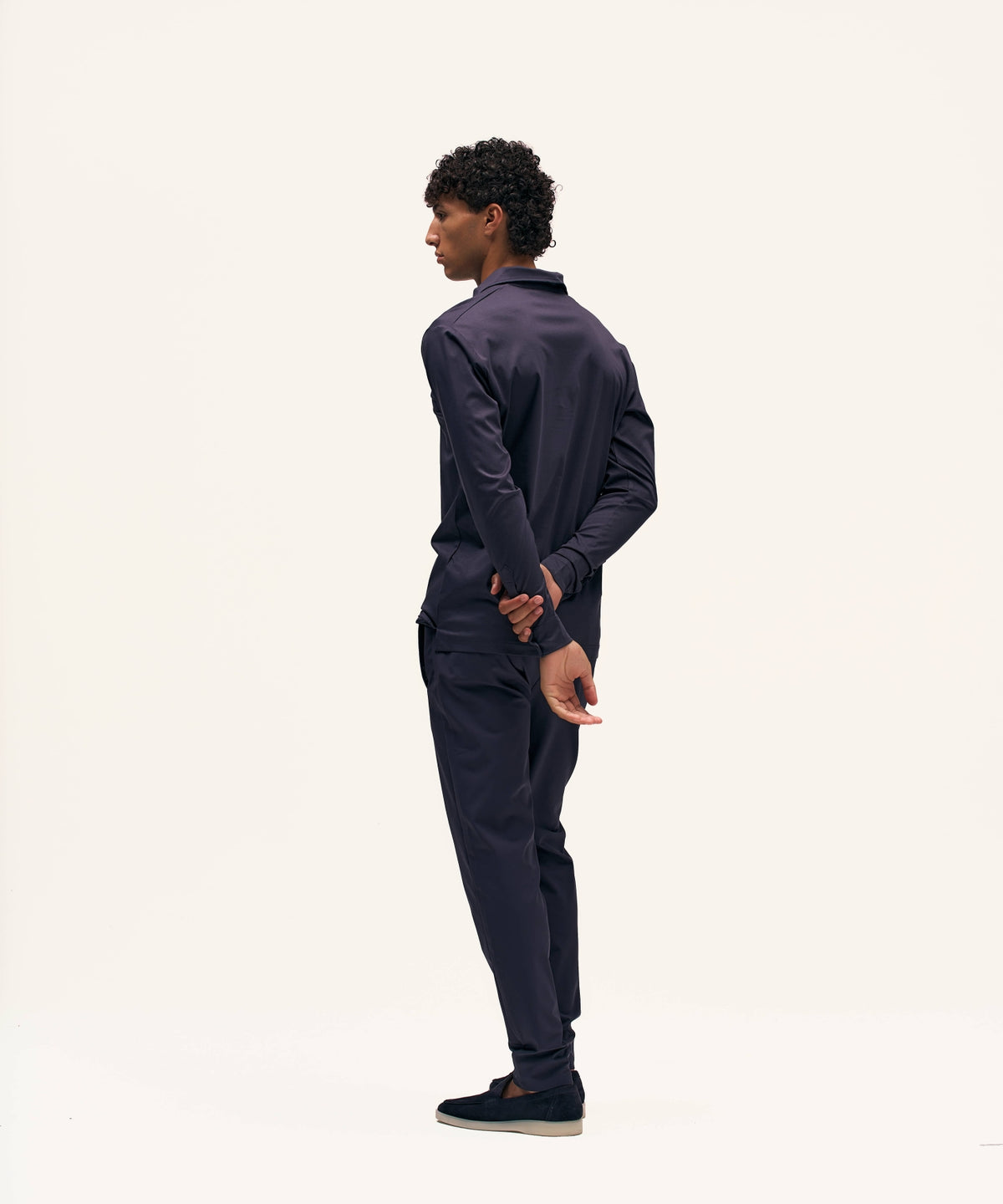 Polo Longsleeve | Navy