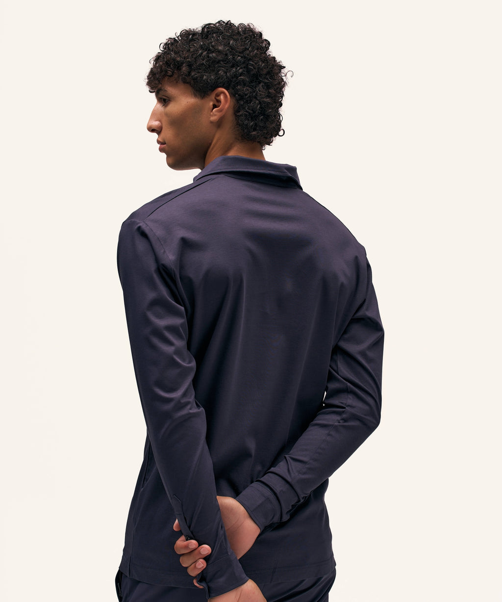 Polo Longsleeve | Navy