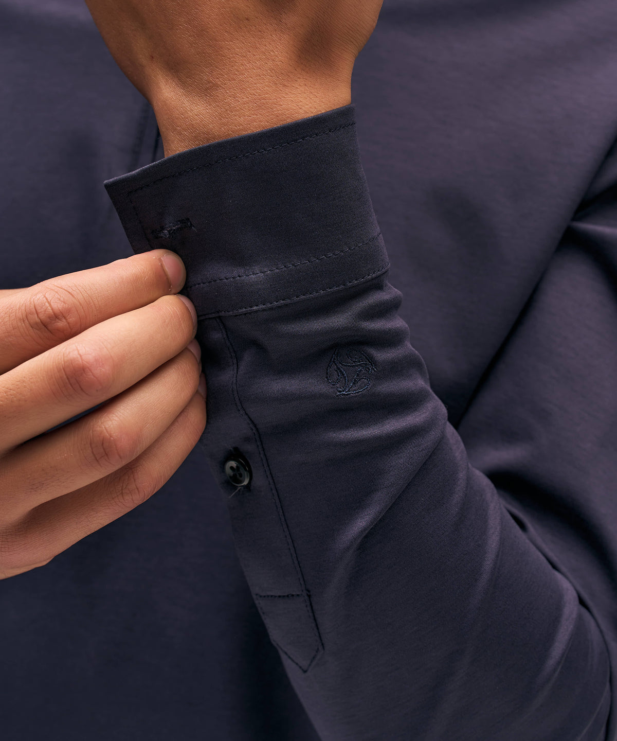 Polo Longsleeve | Navy