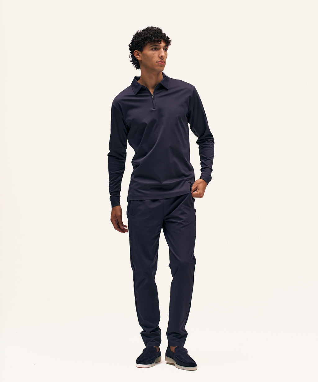 Polo Longsleeve | Navy