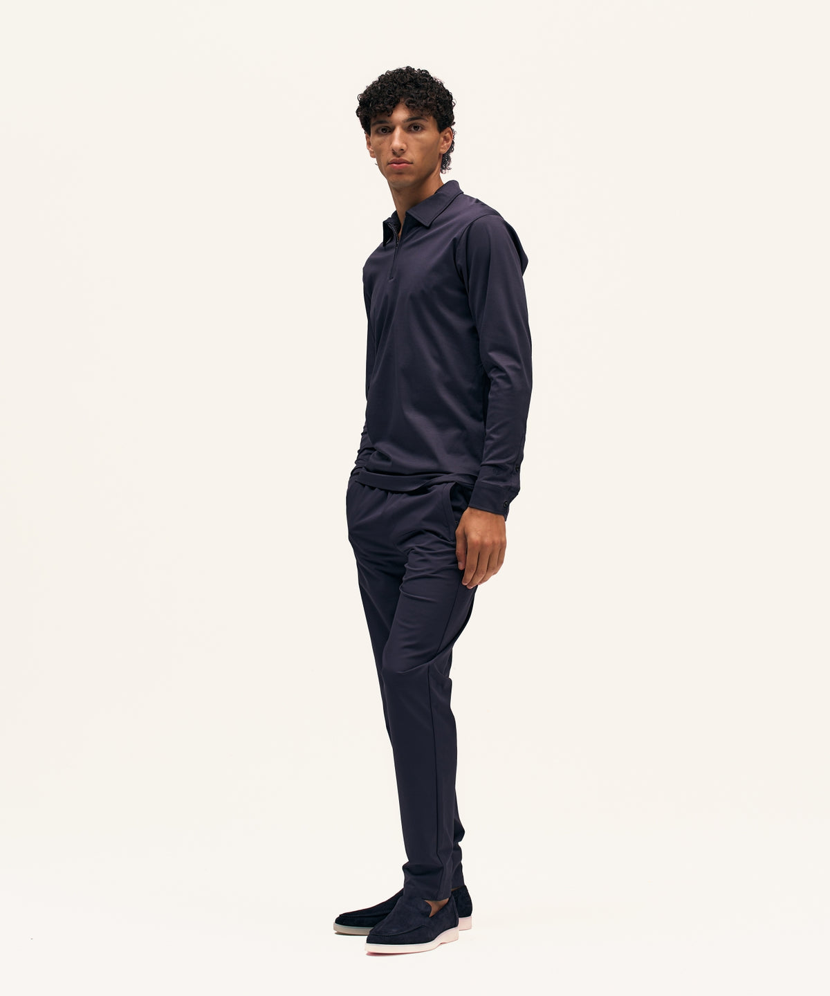Polo Longsleeve | Navy