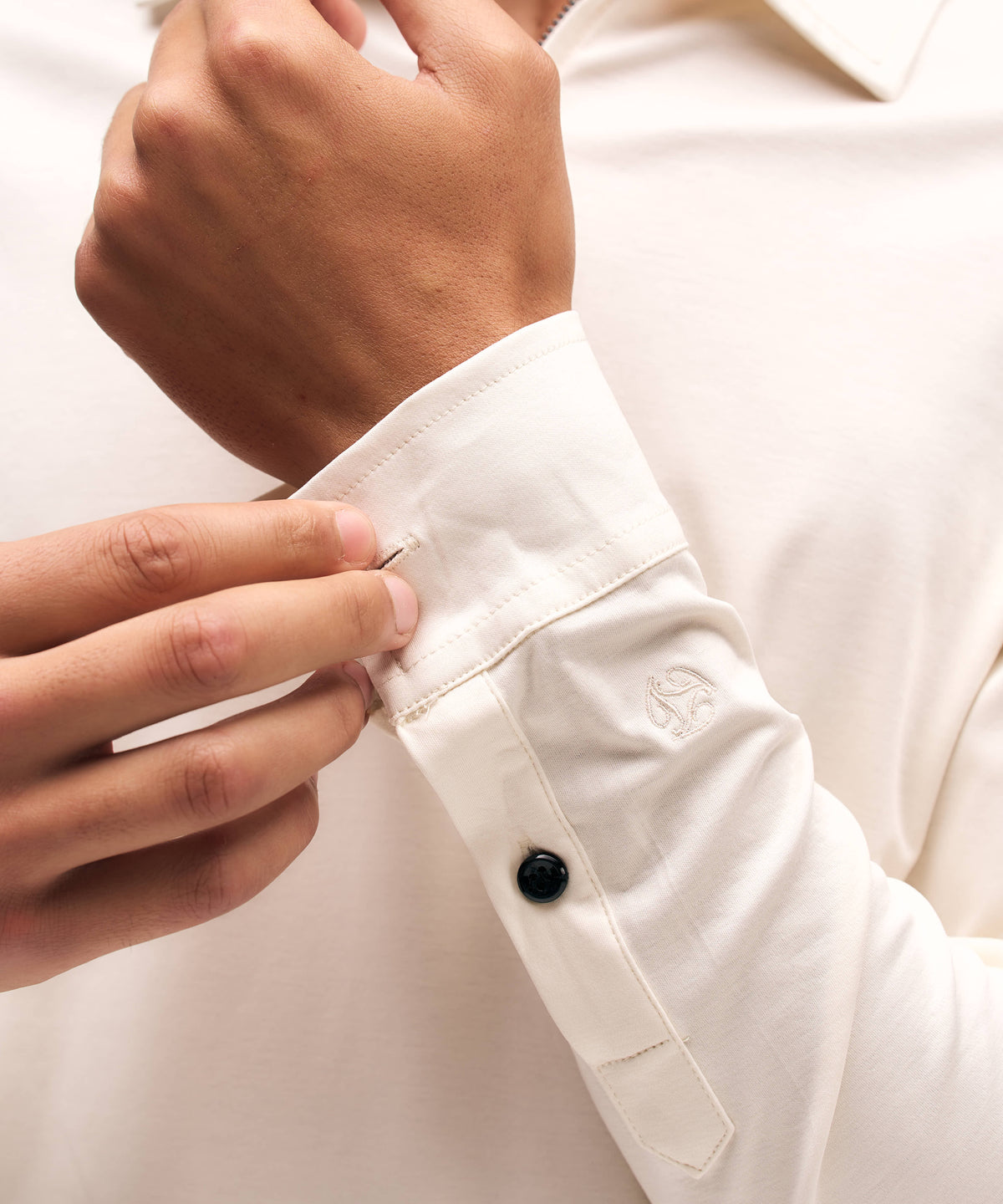 Polo Longsleeve | Off-White