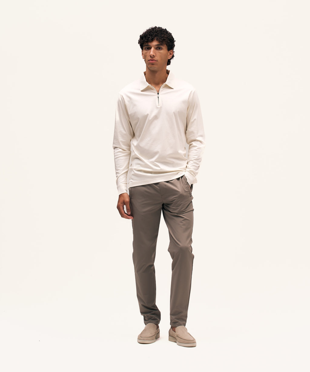 Polo Longsleeve | Off-White