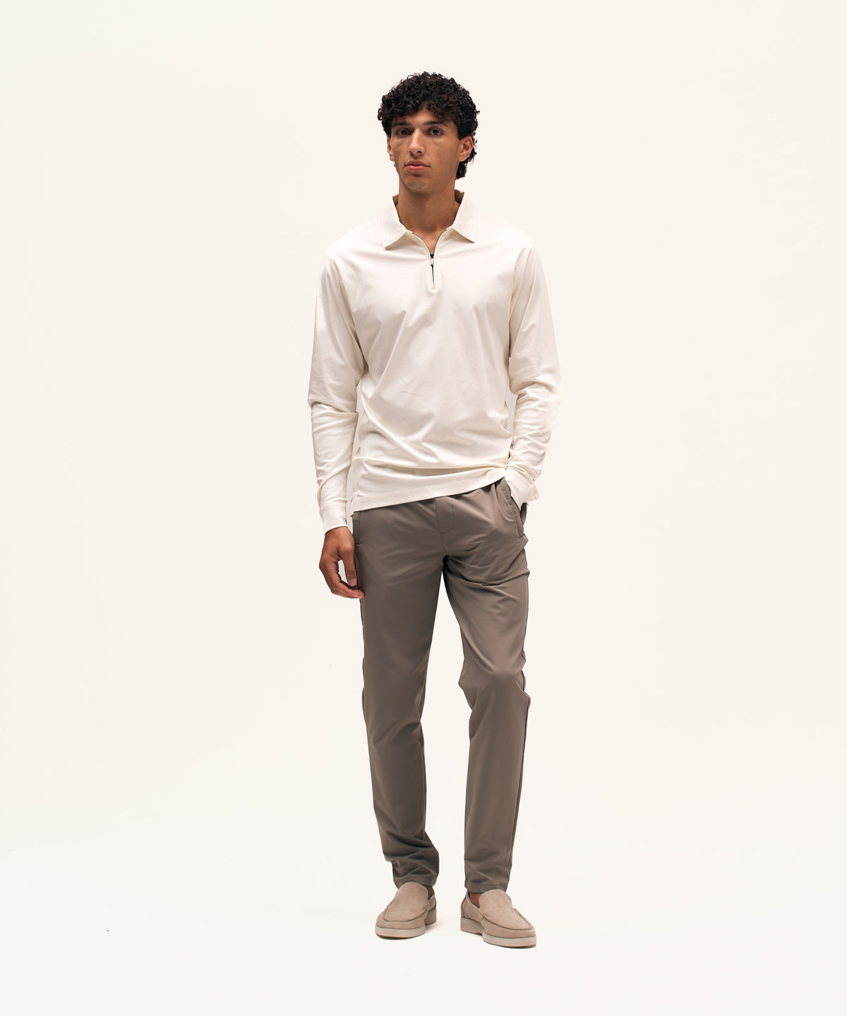 Polo Longsleeve | Off-White