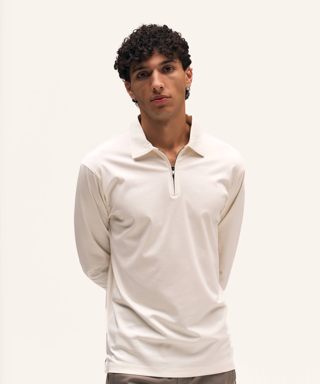Polo Longsleeve | Off-White