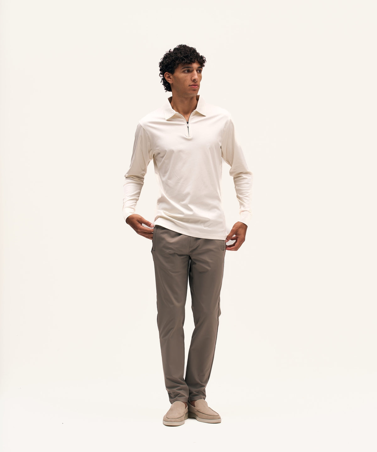 Polo Longsleeve | Off-White