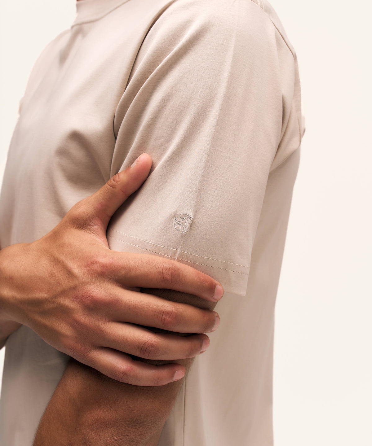 Regular T-Shirt | Beige
