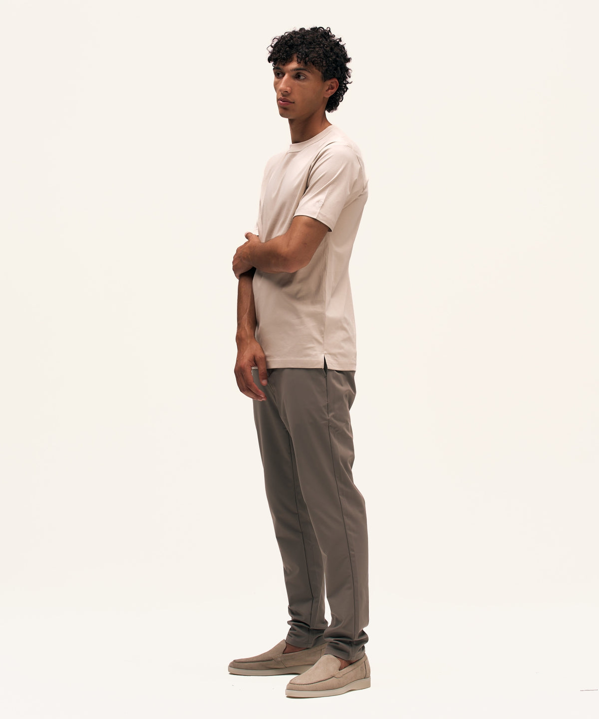Regular T-Shirt | Beige