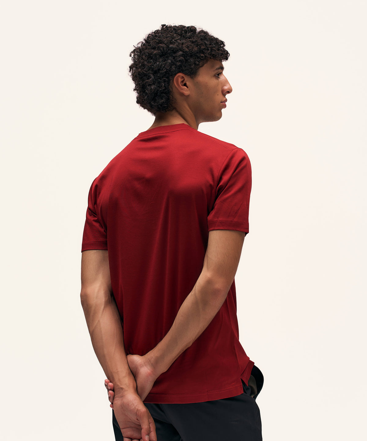 Regular T-Shirt | Bordeaux Red