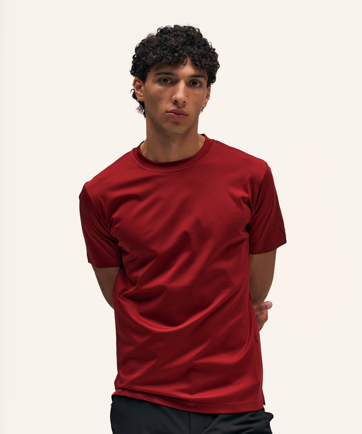 Regular T-Shirt | Bordeaux Red