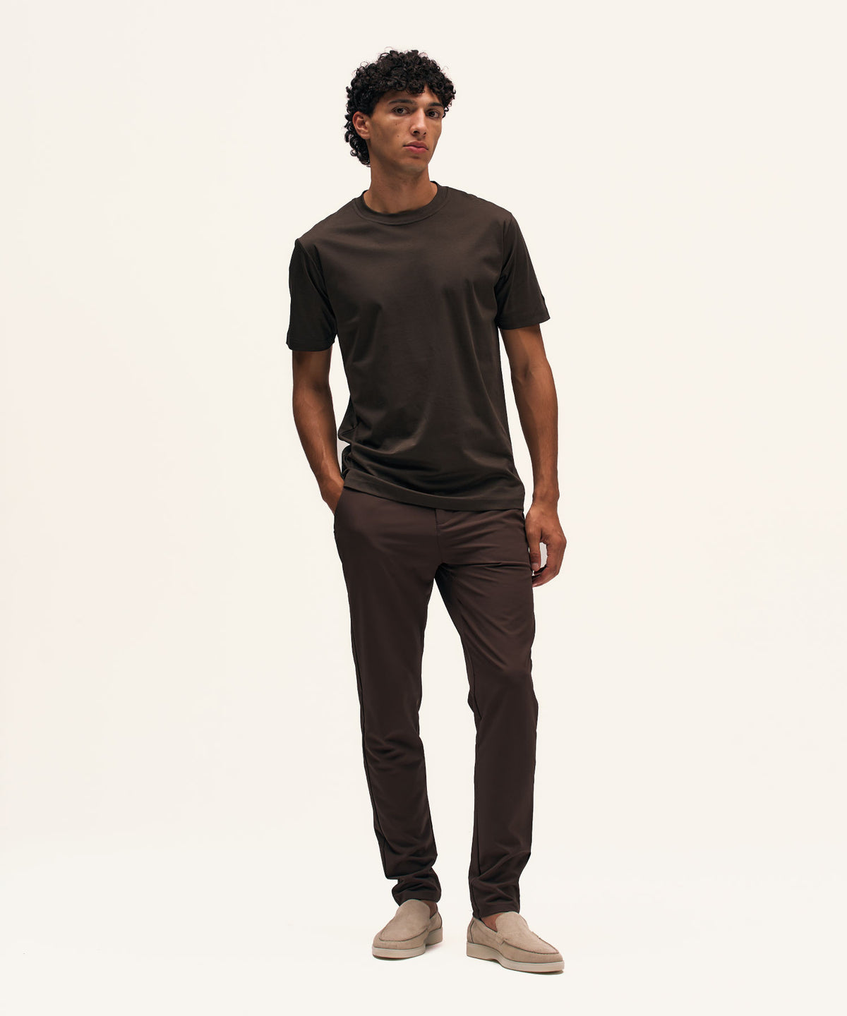 Regular T-Shirt | Brown
