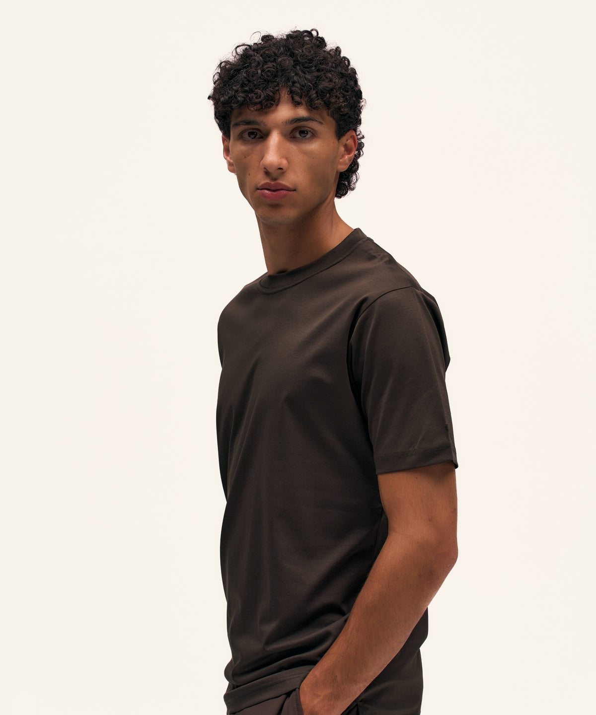 Regular T-Shirt | Brown