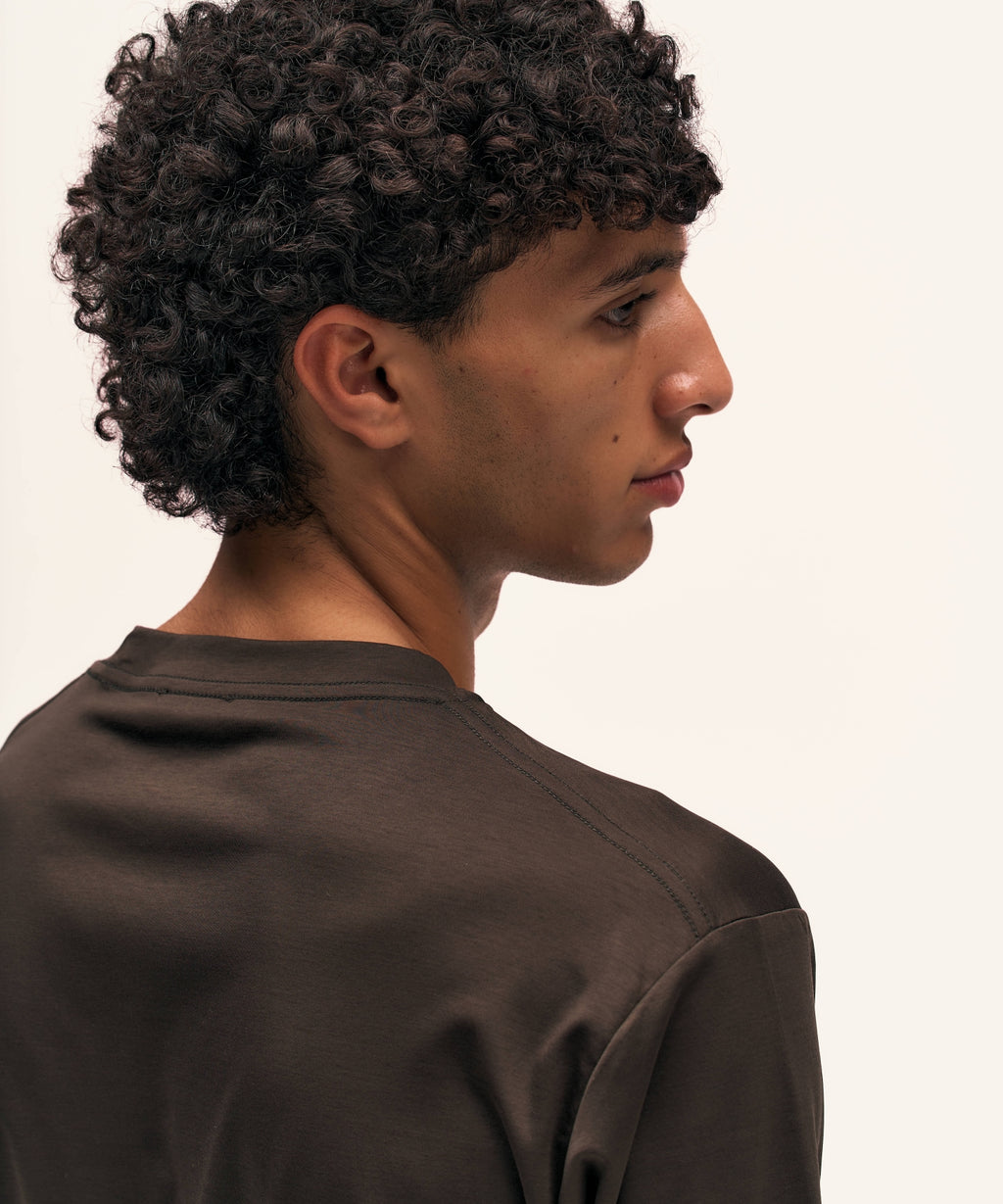 Regular T-Shirt | Brown