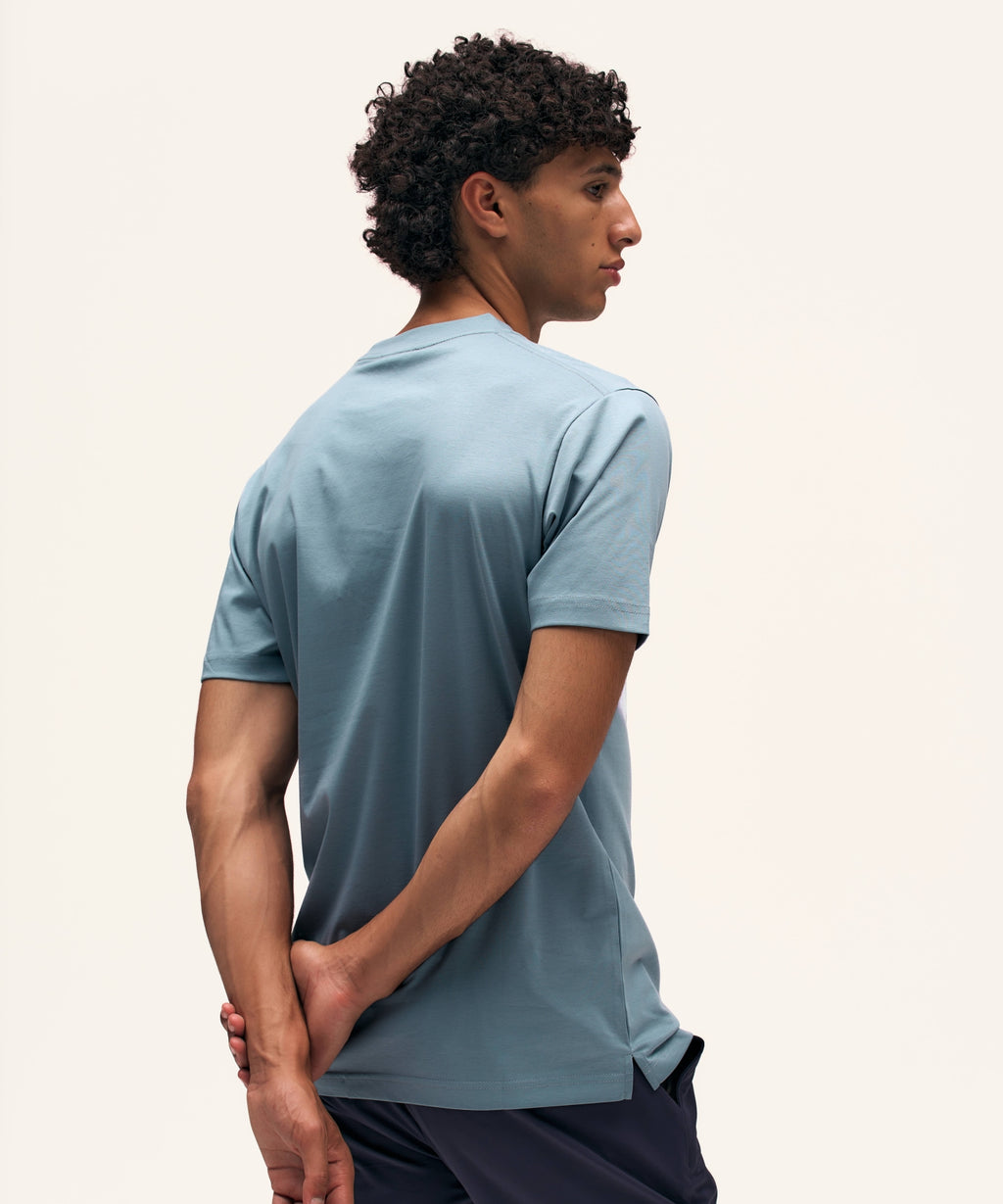 Regular T-Shirt | Steelblue