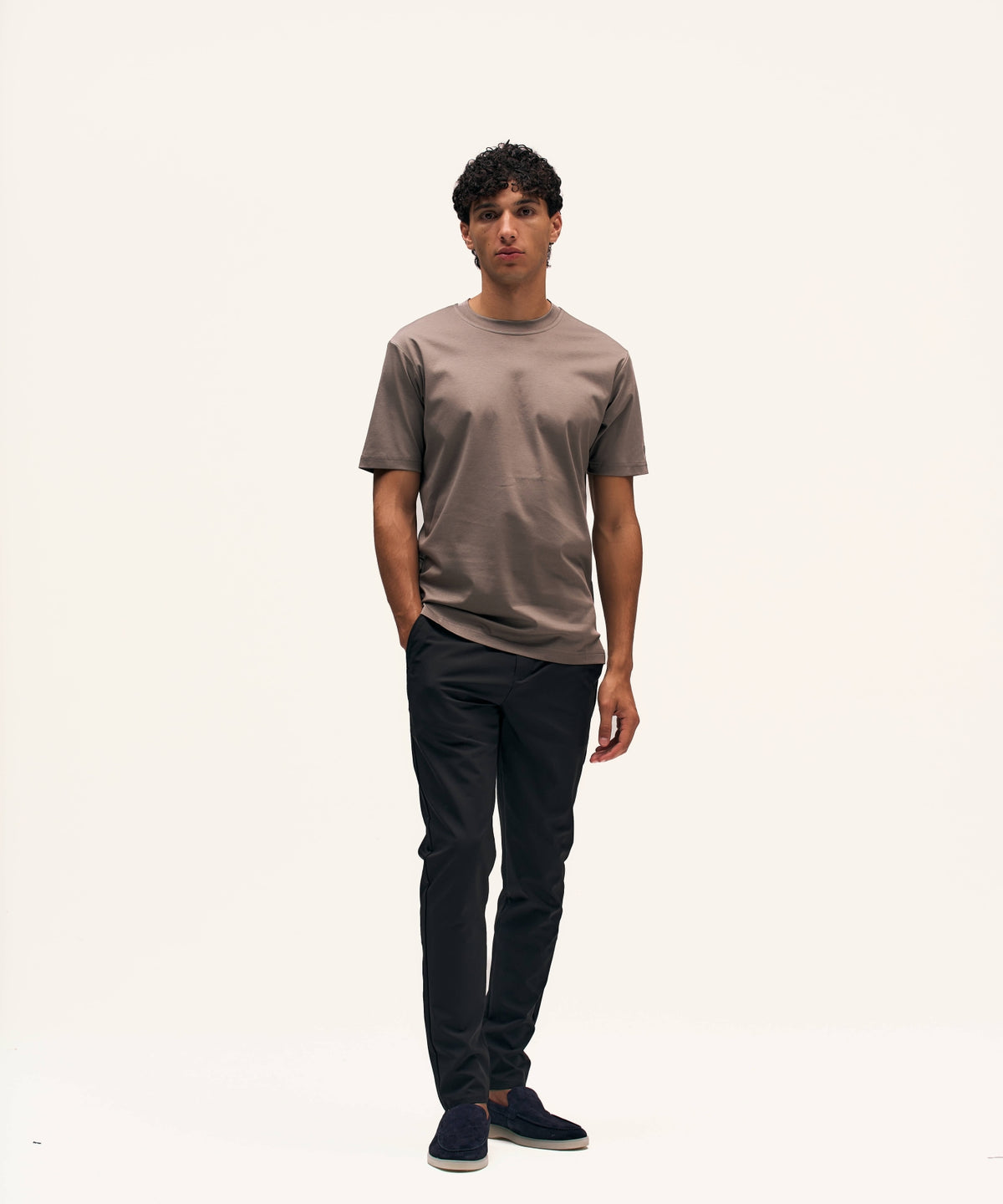 Regular T-Shirt | TaupeNew