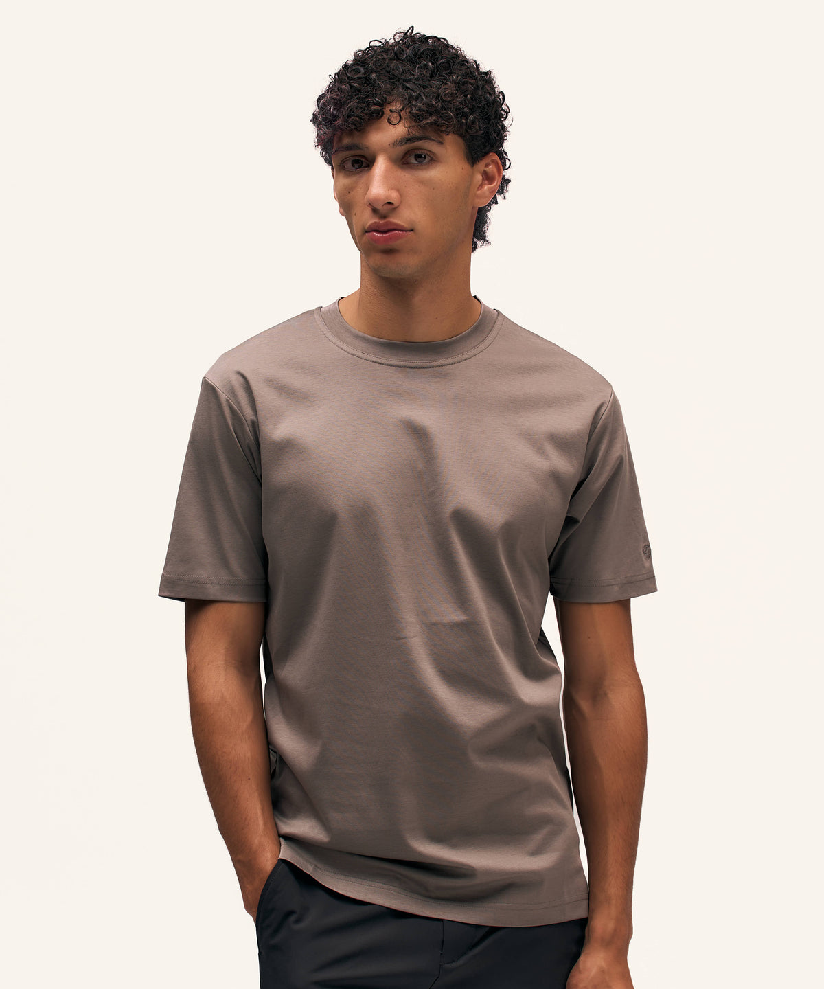 Regular T-Shirt | TaupeNew