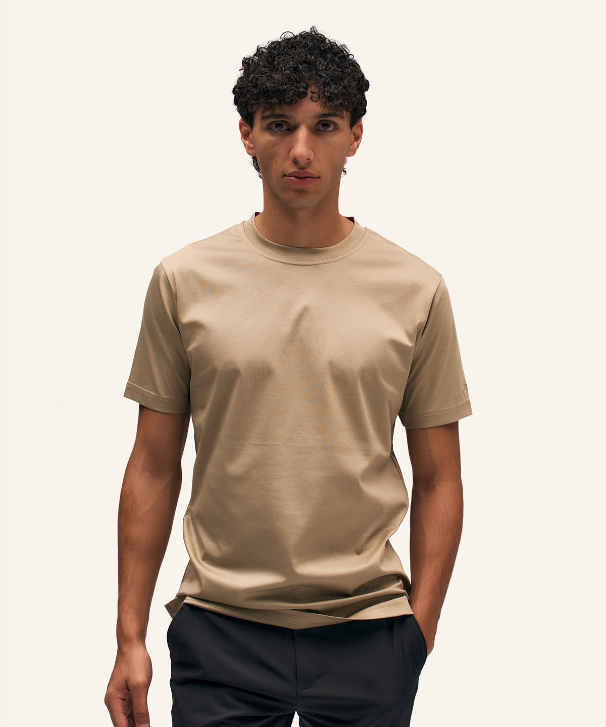 Regular T-Shirt | Taupe