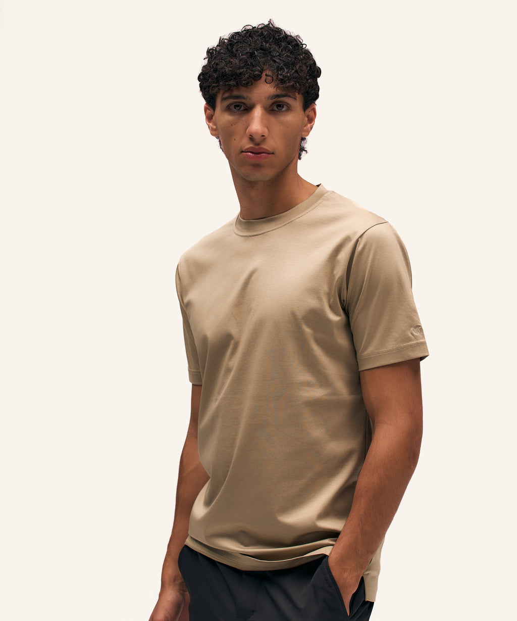 Regular T-Shirt | Taupe