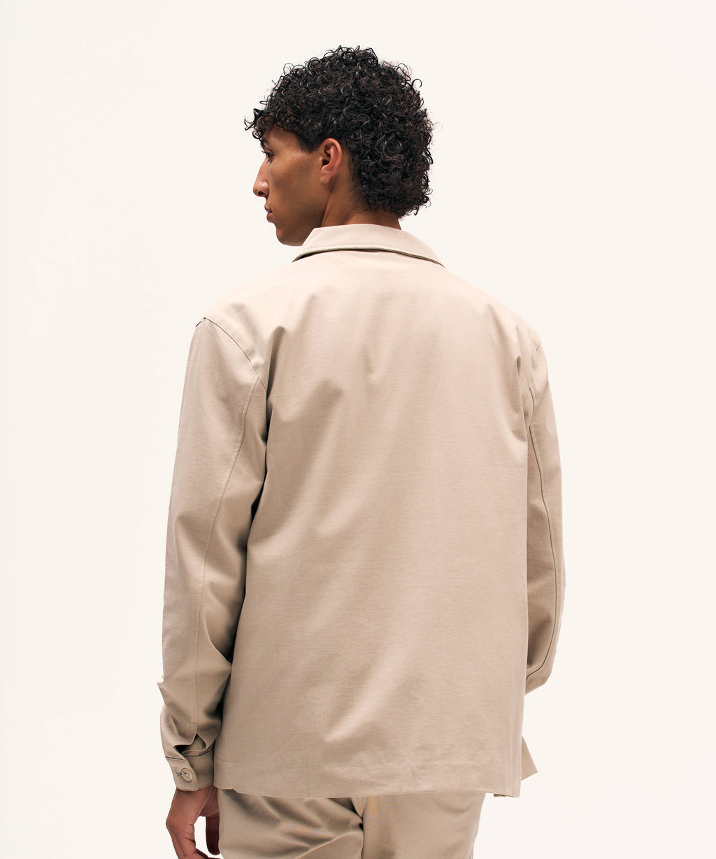 Riviera Overshirt | Beige