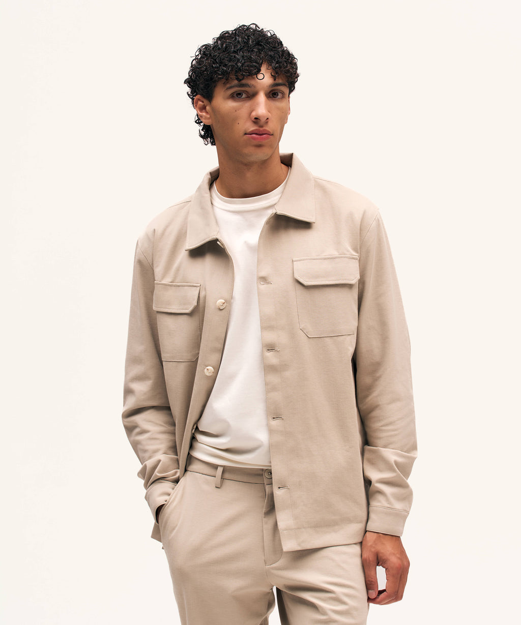 Riviera Overshirt | Beige