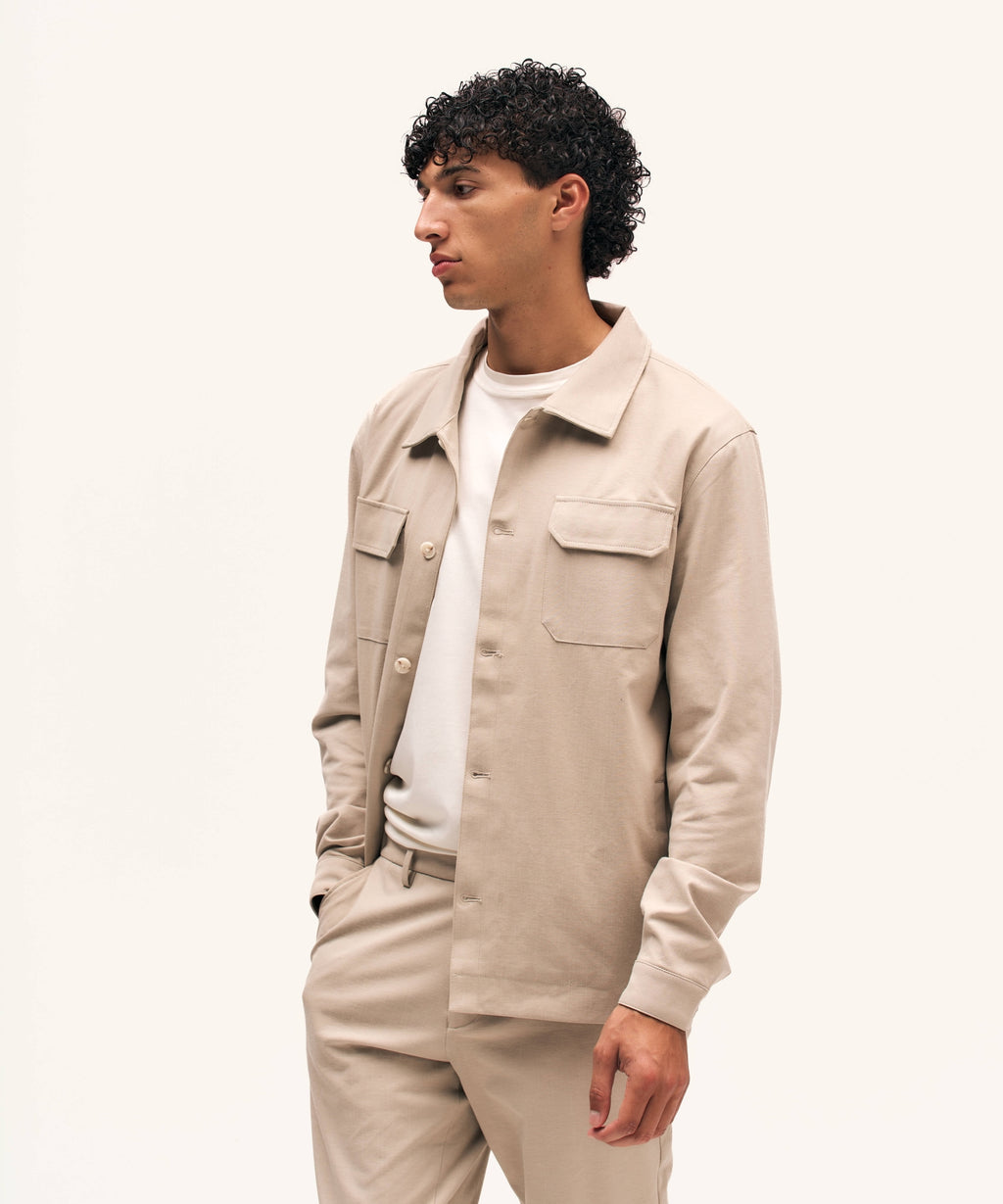 Riviera Overshirt | Beige