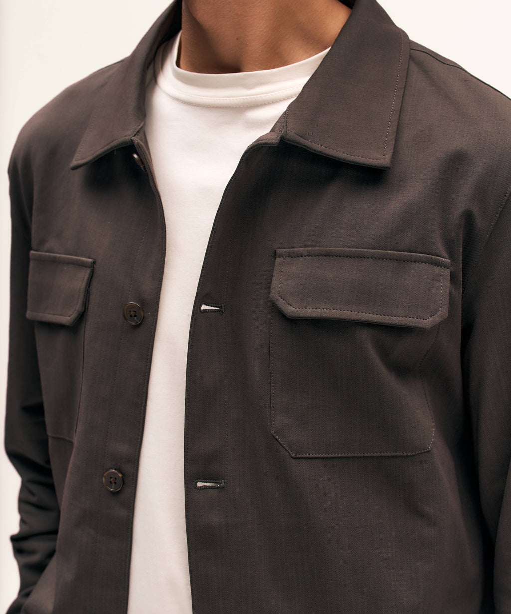 Riviera Overshirt | Brown