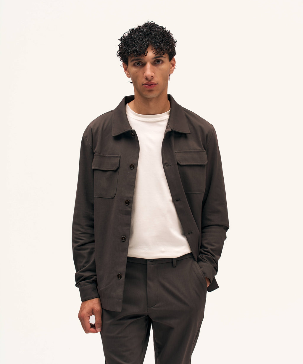 Riviera Overshirt | Brown