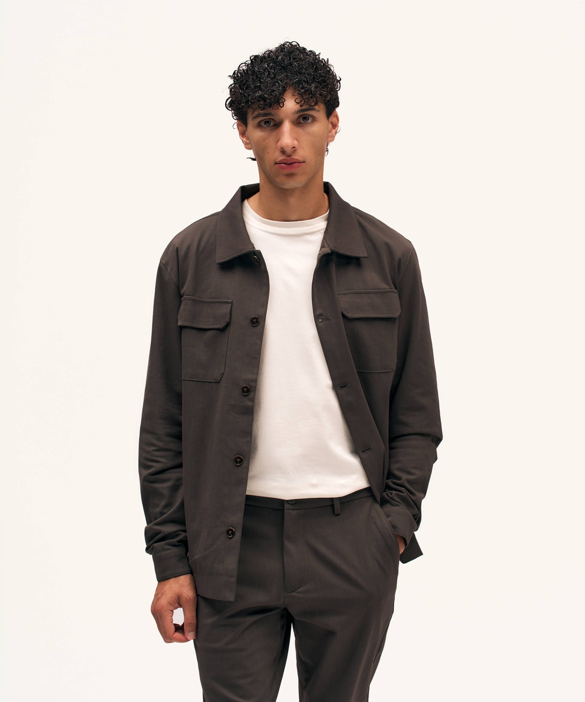Riviera Overshirt | Brown