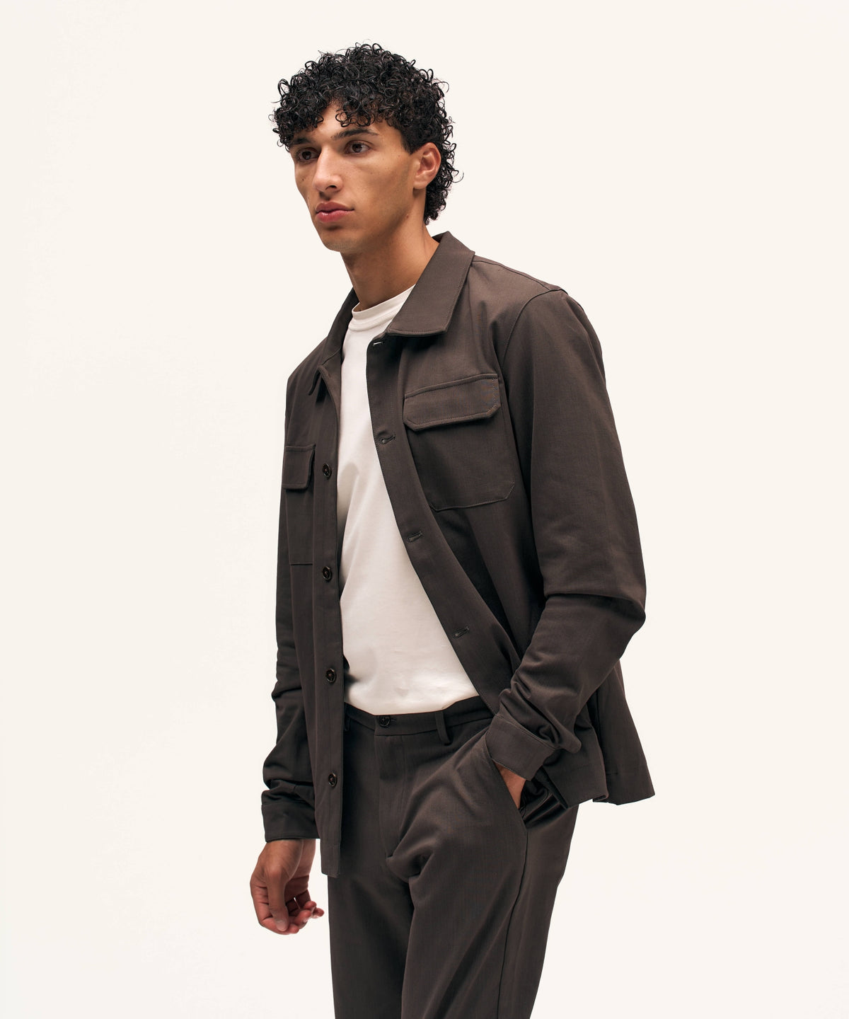 Riviera Overshirt | Brown