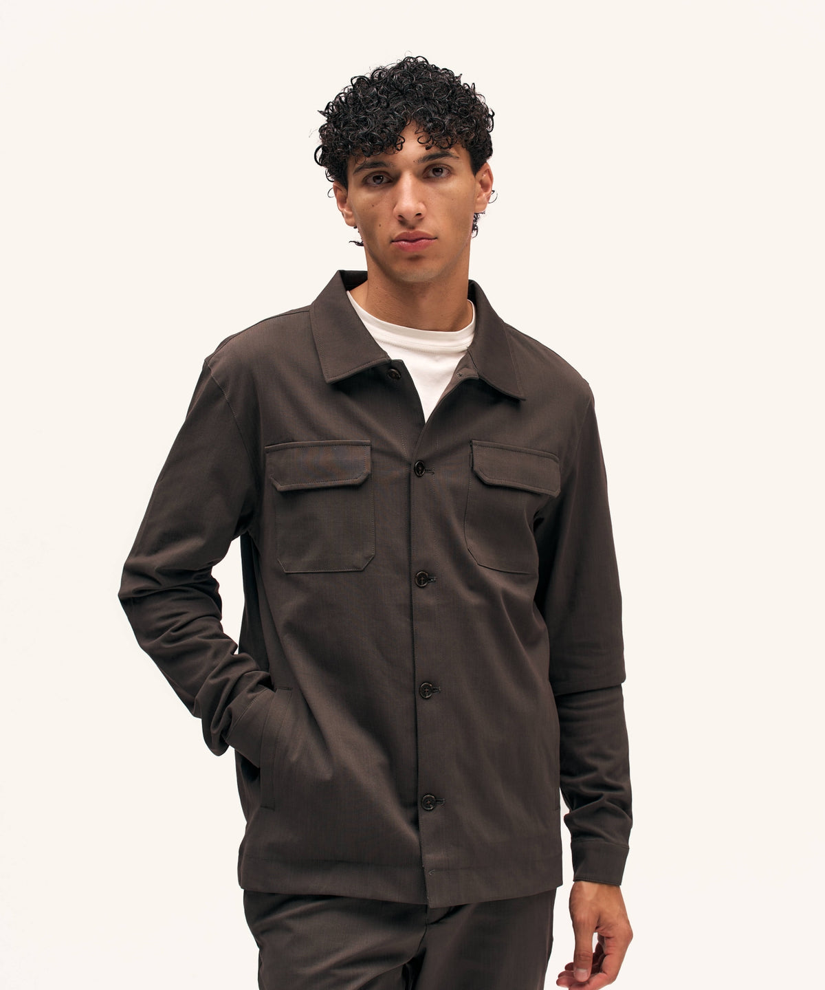 Riviera Overshirt | Brown