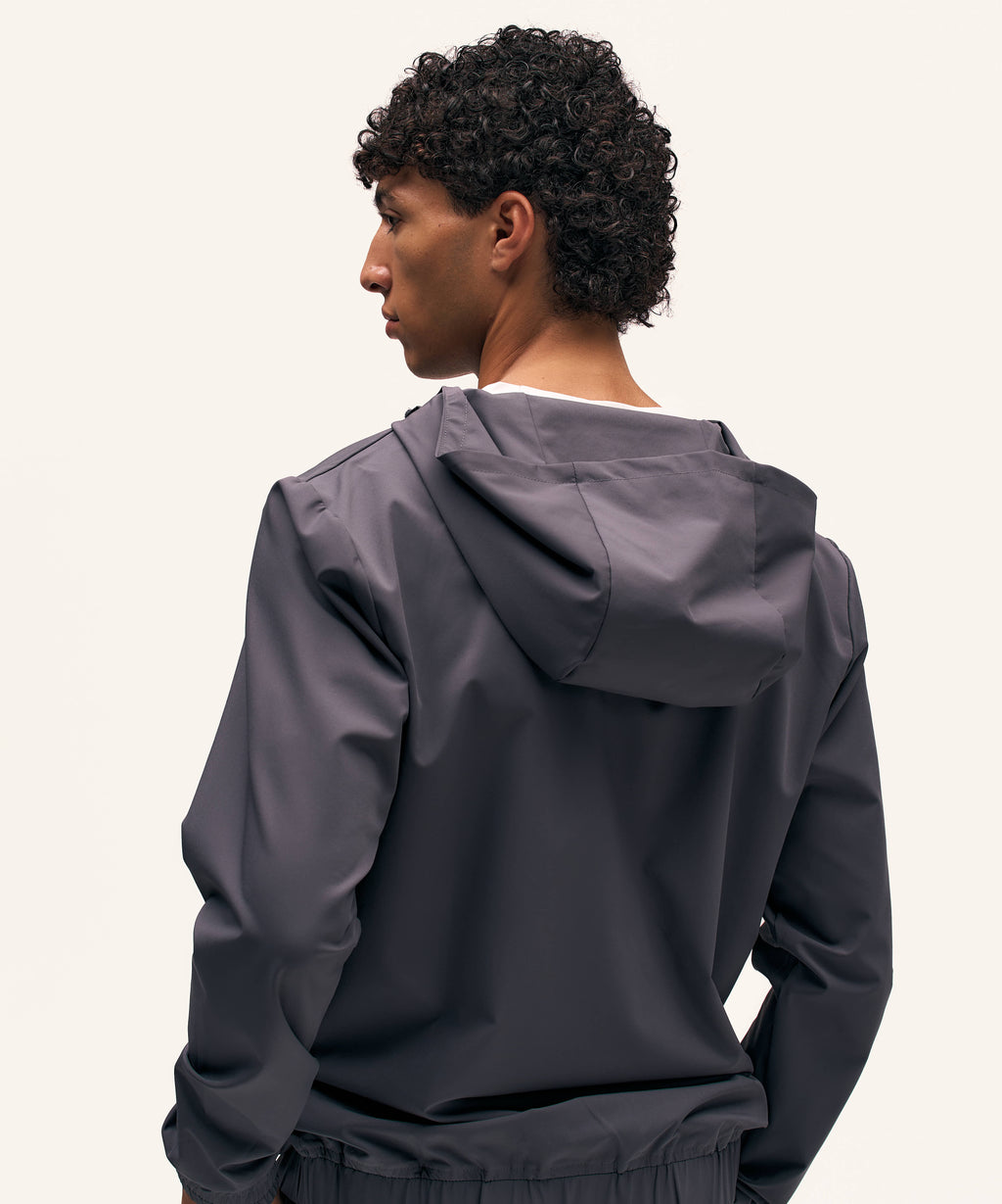 Tracksuit Jacket with Hood | Anthracite