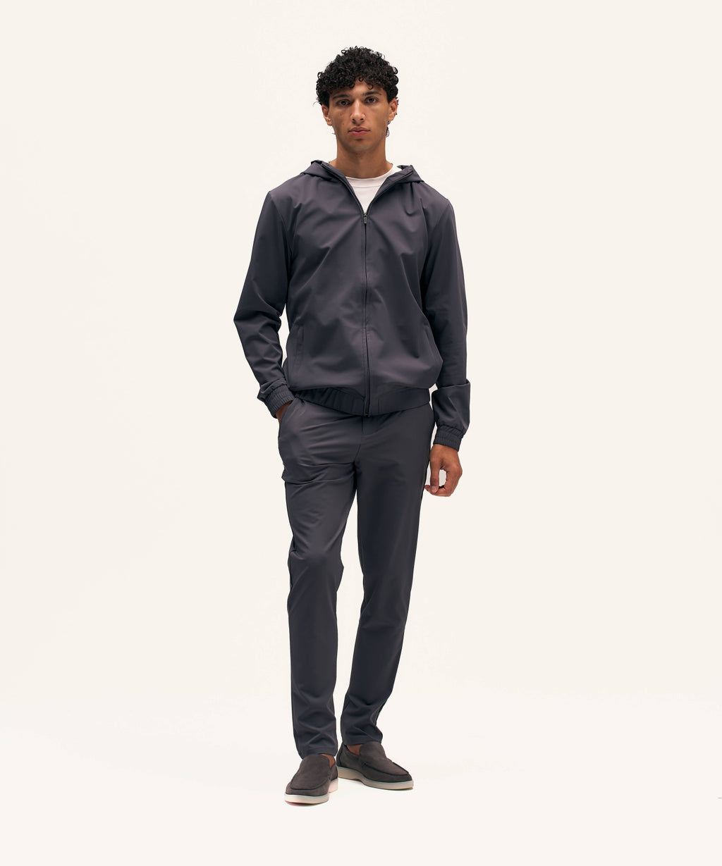 Tracksuit Jacket with Hood | Anthracite