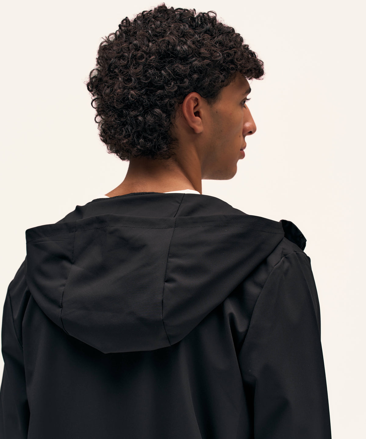 Tracksuit Jacket with Hood | Black