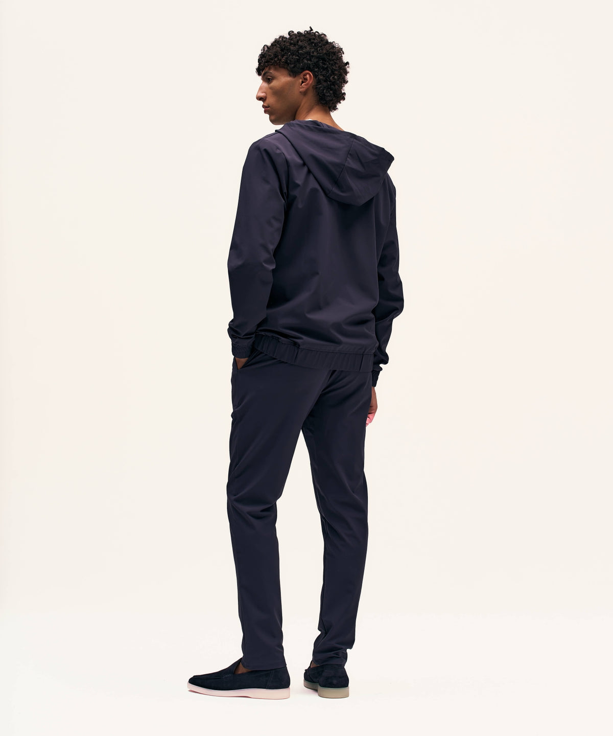 Tracksuit Jacket with Hood | Navy