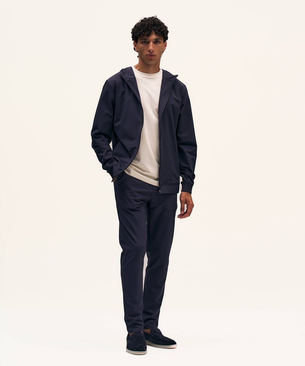 Tracksuit Jacket with Hood | Navy