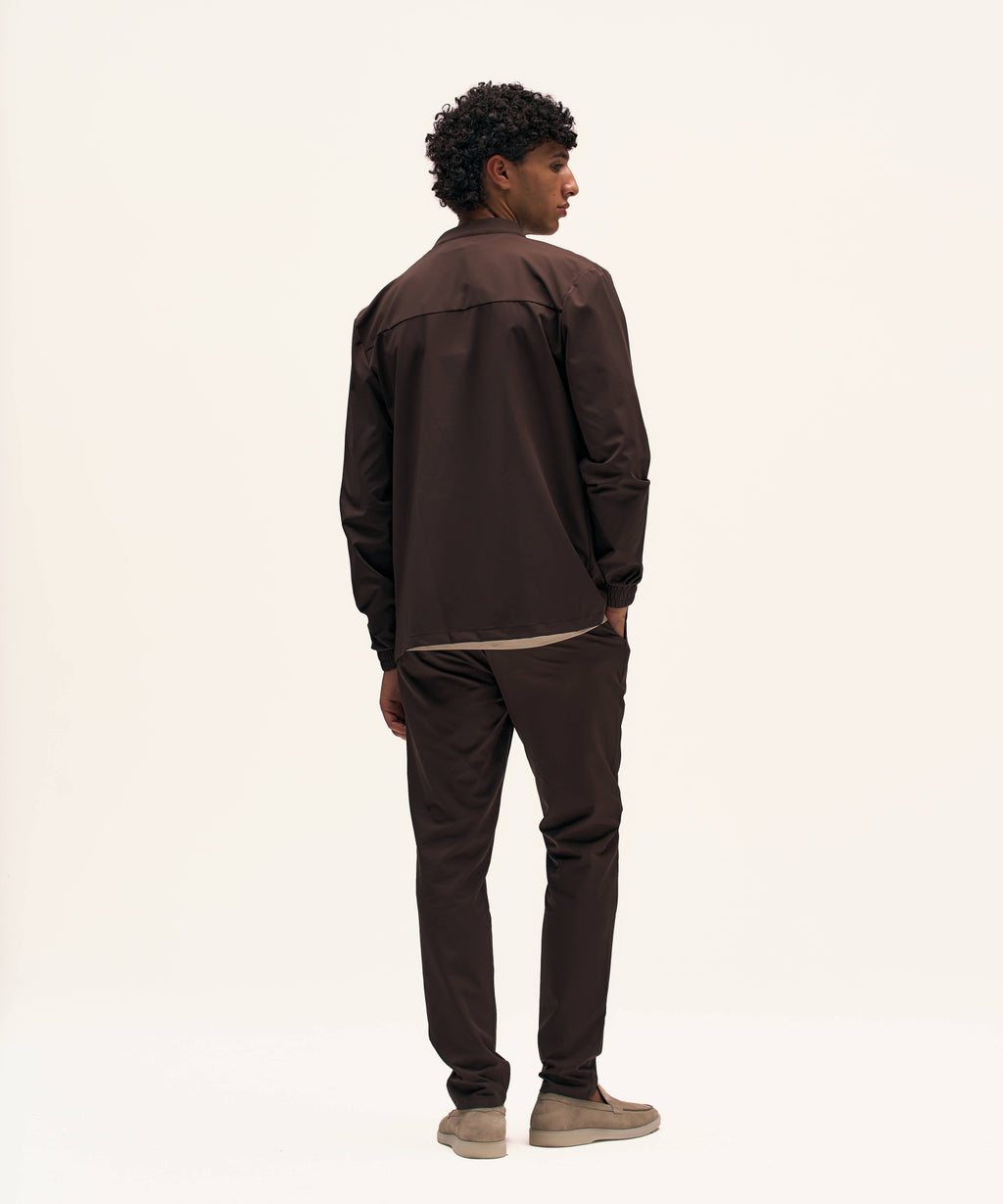 Tracksuit Jacket | Brown