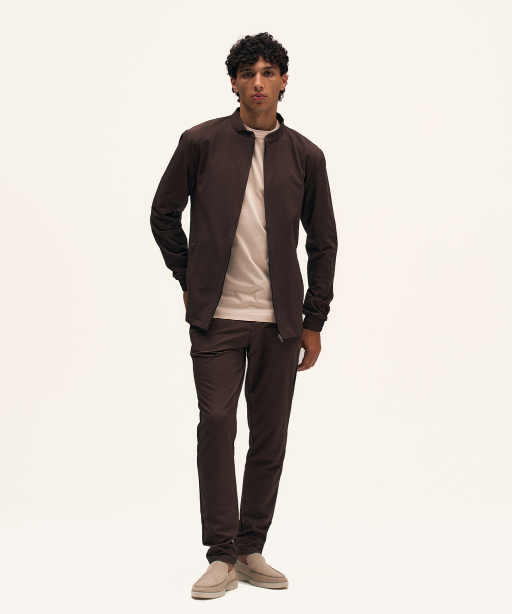 Tracksuit Jacket | Brown
