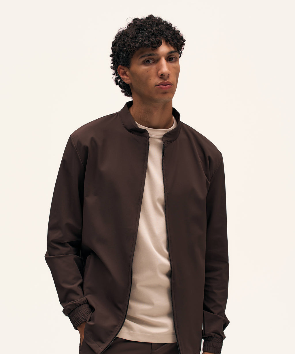 Tracksuit Jacket | Brown