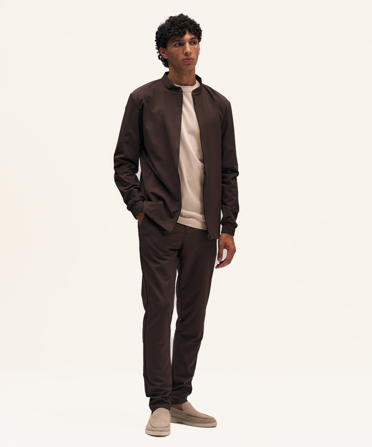 Tracksuit Jacket | Brown