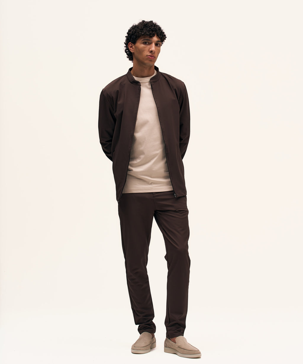 Tracksuit Jacket | Brown