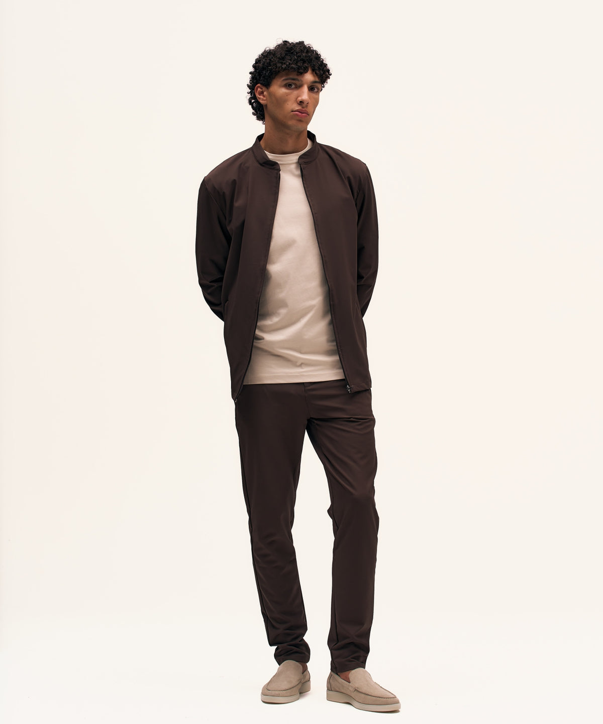 Tracksuit Jacket | Brown