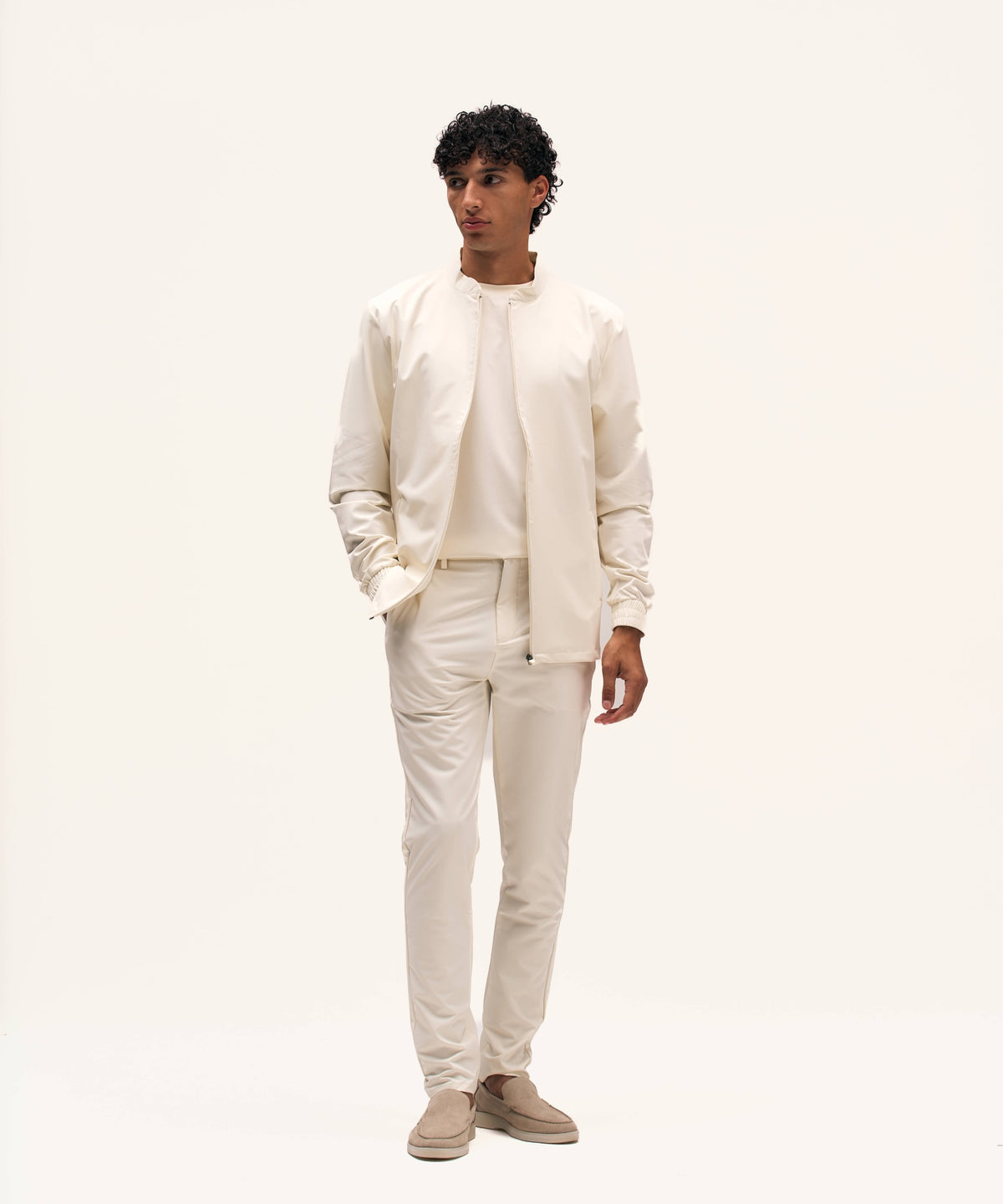 Tracksuit Jacket | Creme