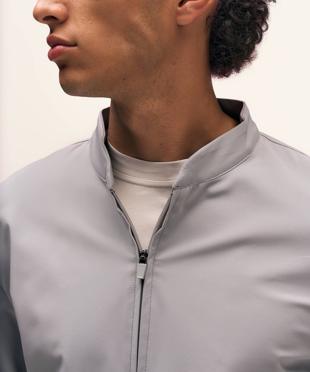 Tracksuit Jacket | Light Grey