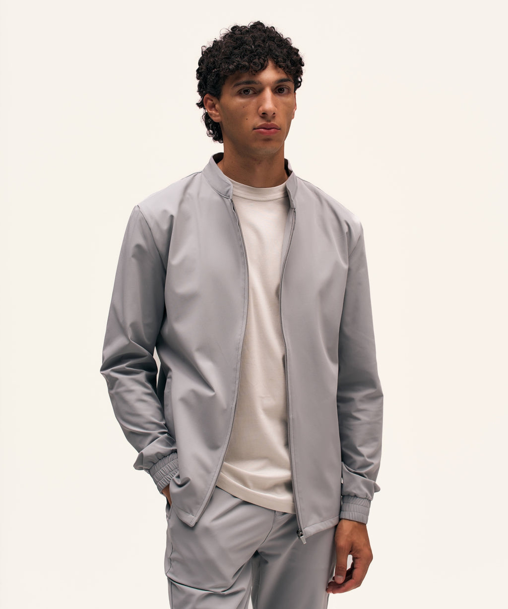 Tracksuit Jacket | Light Grey