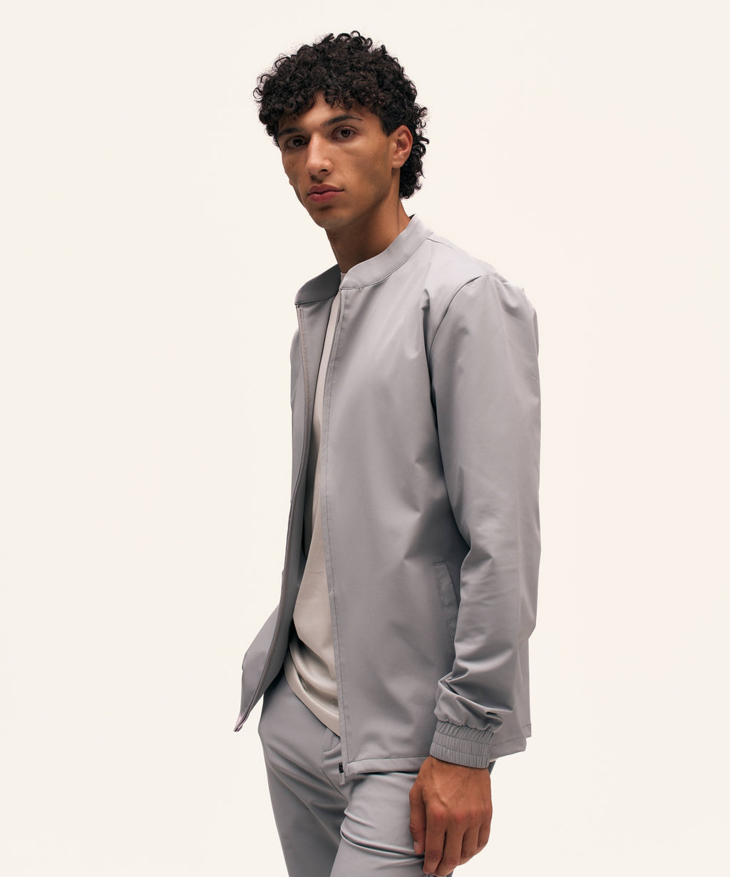 Tracksuit Jacket | Light Grey