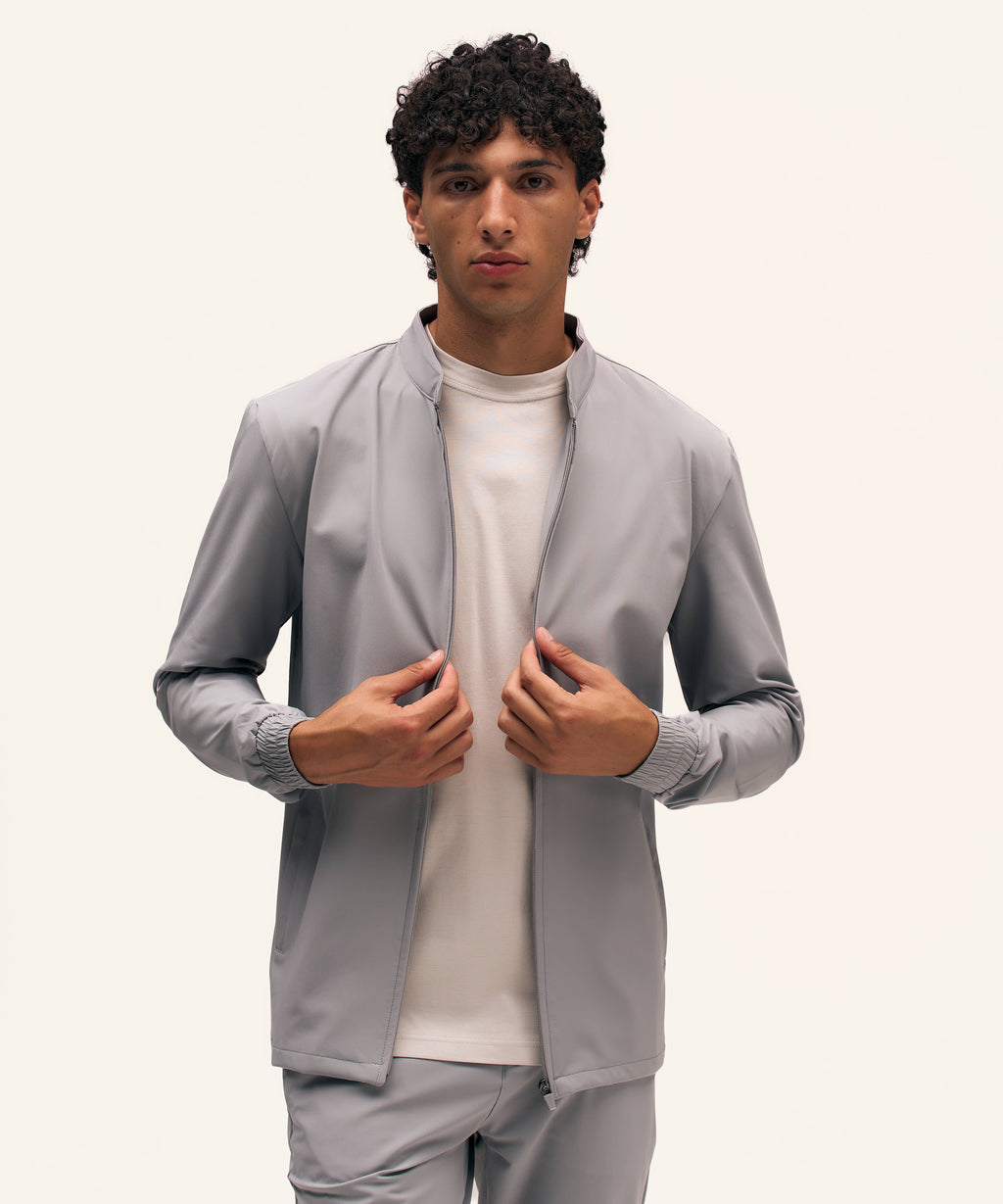 Tracksuit Jacket | Light Grey