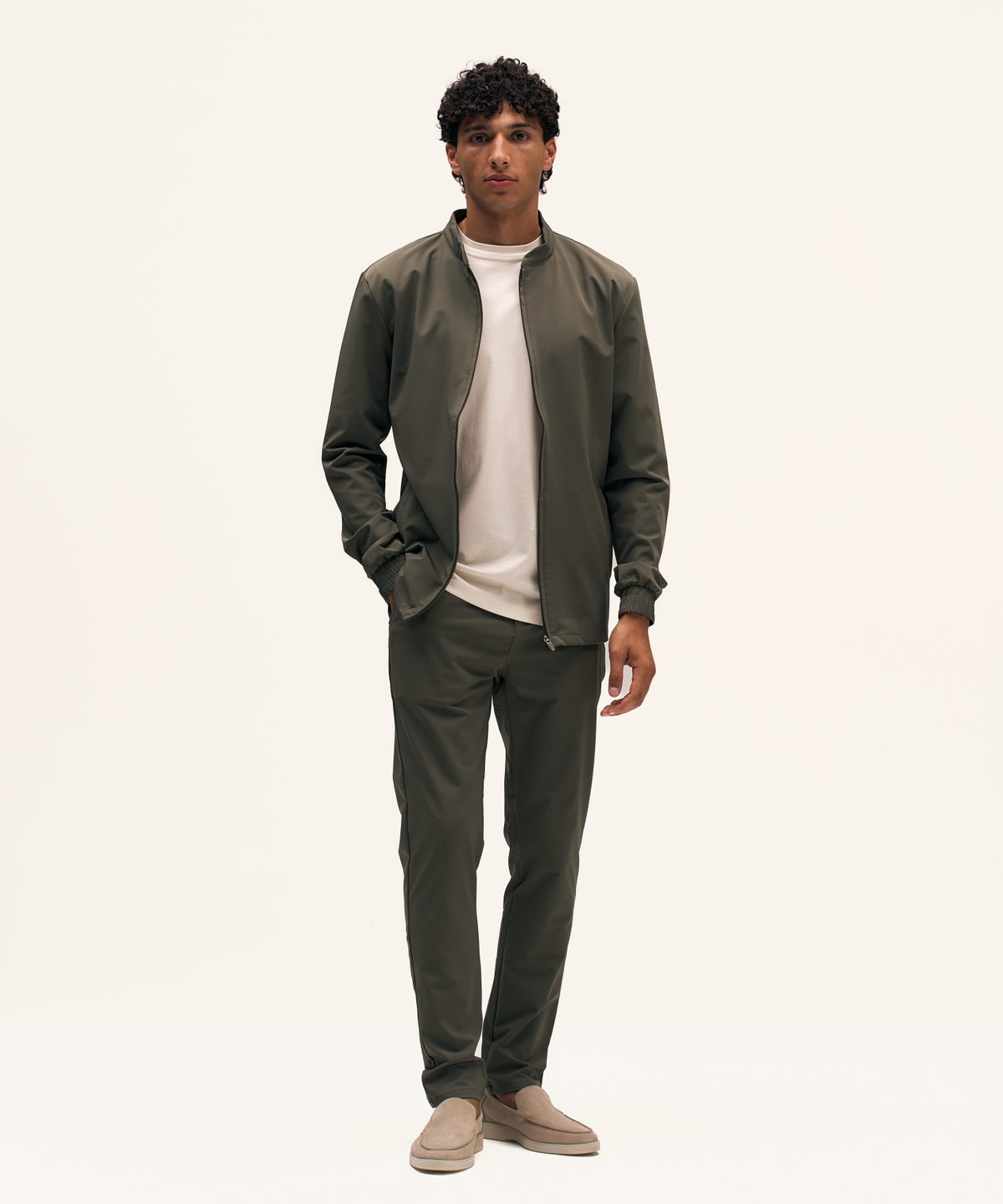 Tracksuit Jacket | Olive